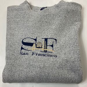 VTG, S F SAN FRANCISCO MADE IN USA 🇺🇸MEN SWEATER